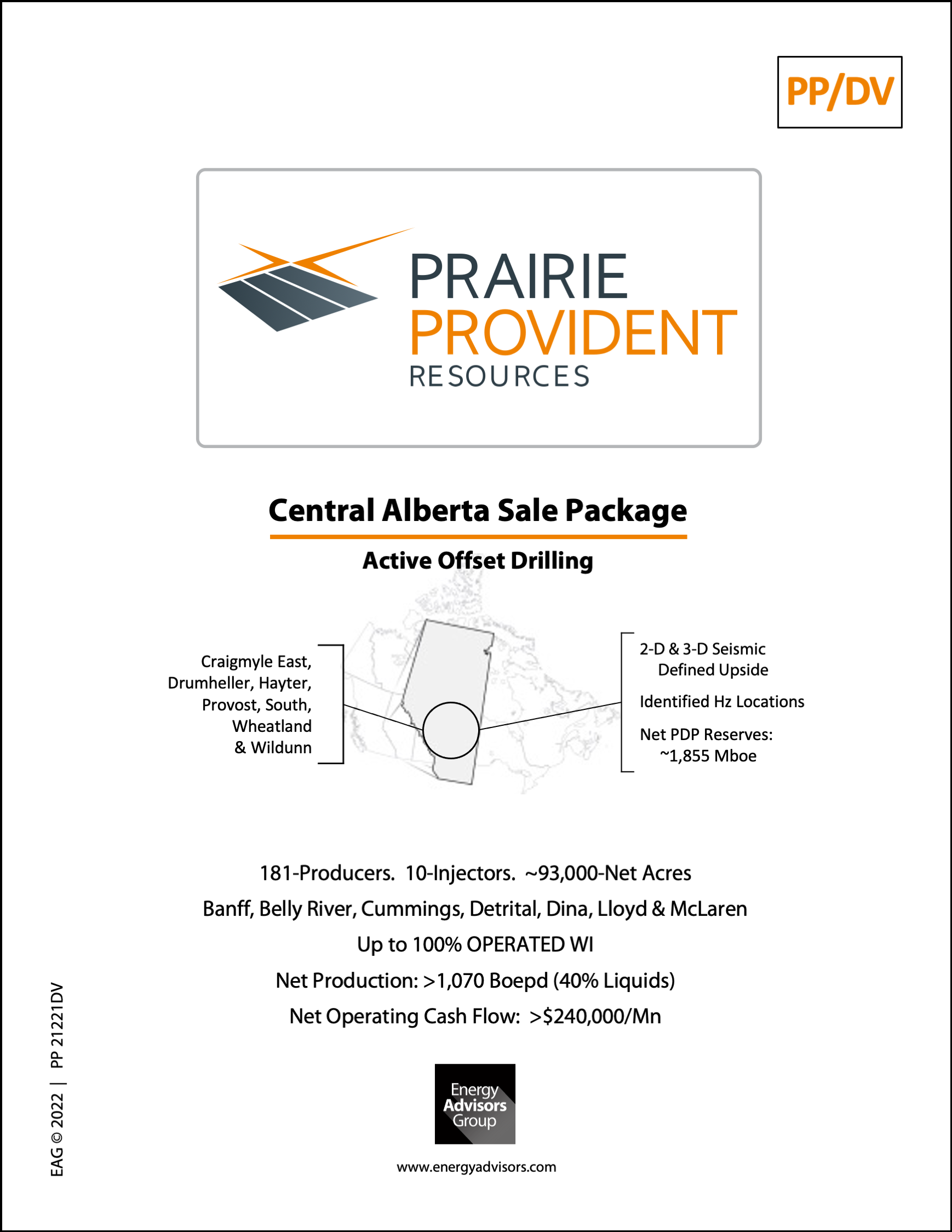 CENTRAL ALBERTA SALE PACKAGE